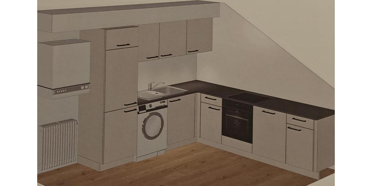 Dachgeschoßwohnung Traunreut Irsing - 3 Zimmer, 72 m&sup2;, 750&euro; | Angebot:25051998