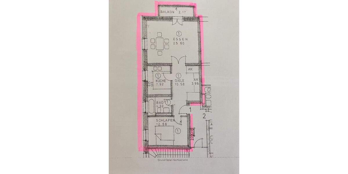 Etagenwohnung Bad Reichenhall - 2 Zimmer, 67 m&sup2;, 350.000&euro; | Angebot:25667669