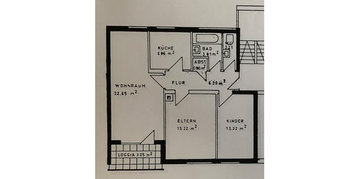 Etagenwohnung Kienberg - 3 Zimmer, 69 m&sup2;, 249.000&euro; | Angebot:25334772