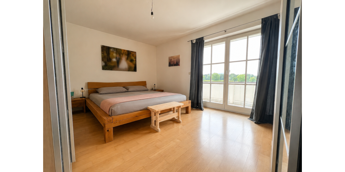 Provisionsfrei* Schöne 3-Zimmer Wohnung in Seenähe mit 2 Balkonen, Carport und Stellplatz - Etagenwohnung Chieming | Angebot:27322730