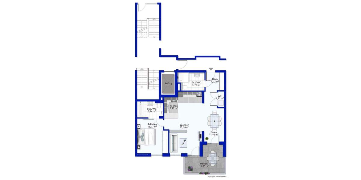 Etagenwohnung Bad Reichenhall - 2 Zimmer, 77 m&sup2;, 499.000&euro; | Angebot:25743817