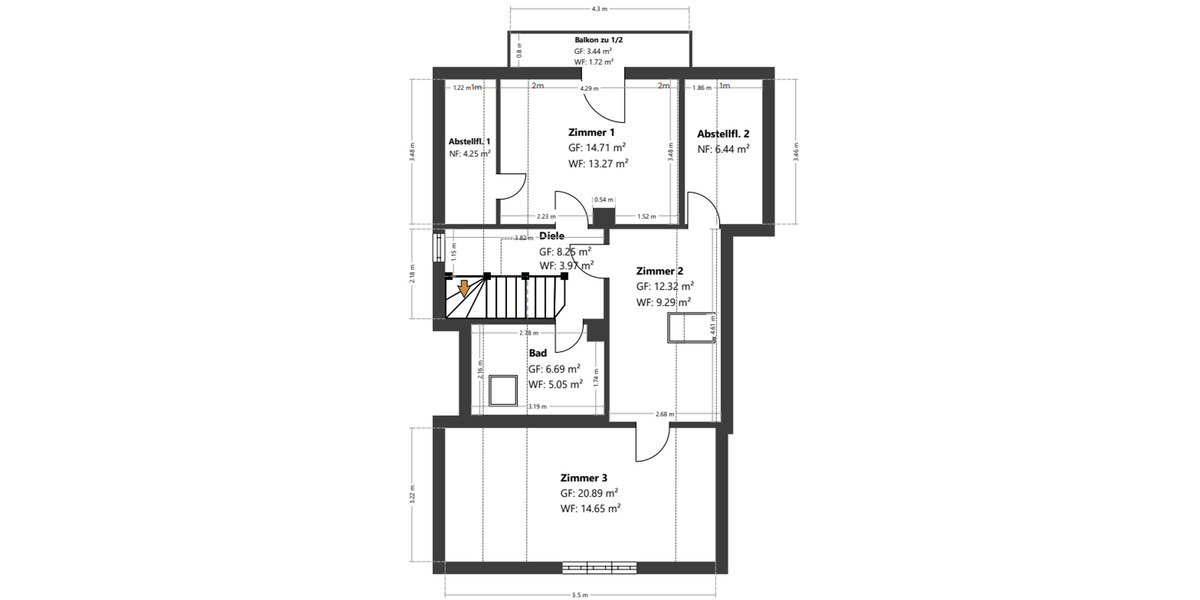 Einfamilienhaus Trostberg - 6 Zimmer, 136 m&sup2;, 489.900&euro; | Angebot:25865003