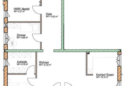 Wohnung Siegsdorf - 4 Zimmer, 107 m&sup2;, 1.514&euro; | Angebot:27236942