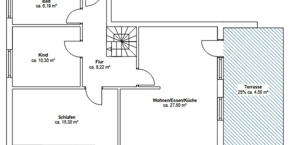 Etagenwohnung Eggstätt - 4 Zimmer, 81 m&sup2;, 398.000&euro; | Angebot:25654270