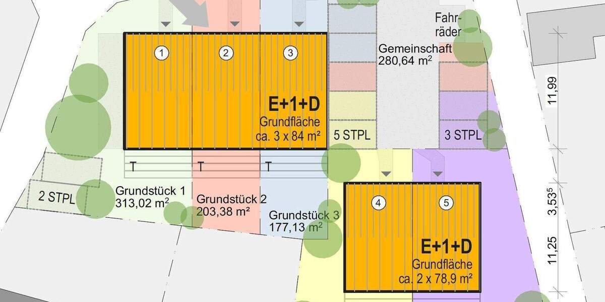 Grundstück Obing Frabertsham - 129.800&euro; | Angebot:25799036