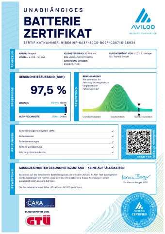 Peugeot 208 52.500 km 14.300 &euro; Traunstein 83278