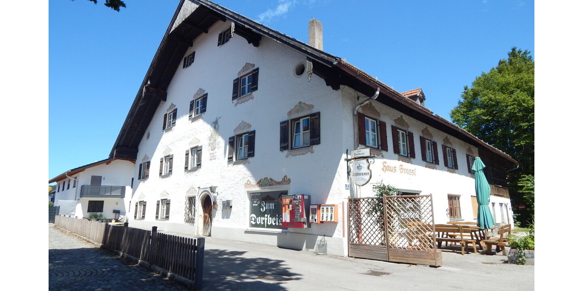 Großes, sonniges Baugrundstück mit denkmalgeschütztem Bauernhaus und Entwicklungspotenzial - Grundstück Piding Piding | Angebot:27120467