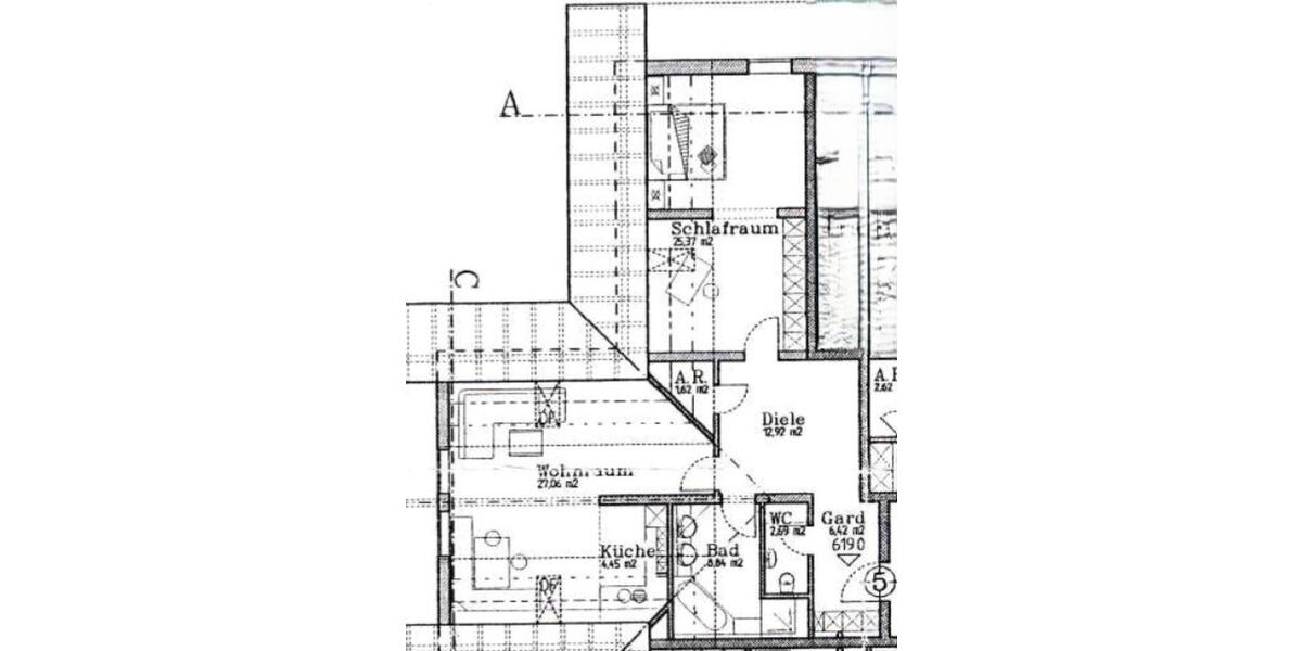 Hochparterre Petting - 3 Zimmer, 90 m&sup2;, 1.170&euro; | Angebot:25634245
