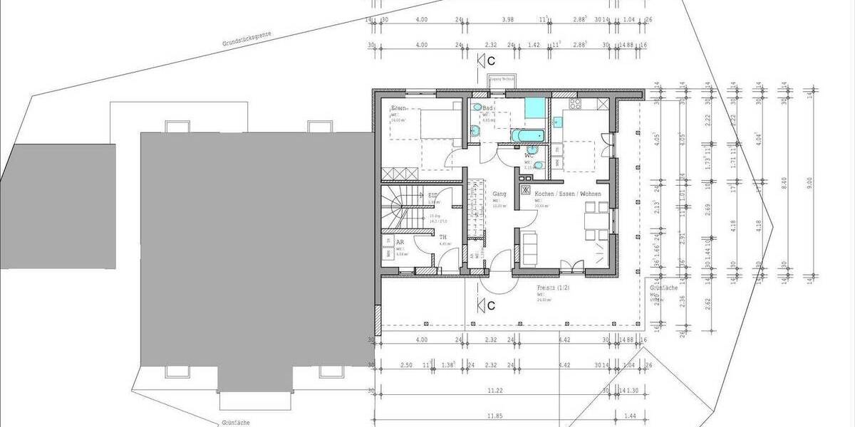 Etagenwohnung Teisendorf Neukirchen - 2 Zimmer, 94 m&sup2;, 479.000&euro; | Angebot:25697521