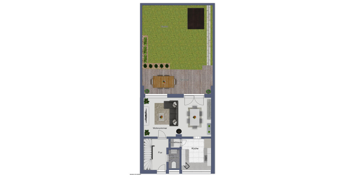 Stilvoll renoviertes Reihenmittelhaus in attraktiver Wohnlage in Teisendorf-Oberteisendorf - Reihenmittelhaus Teisendorf Teisendorf | Angebot:26638457