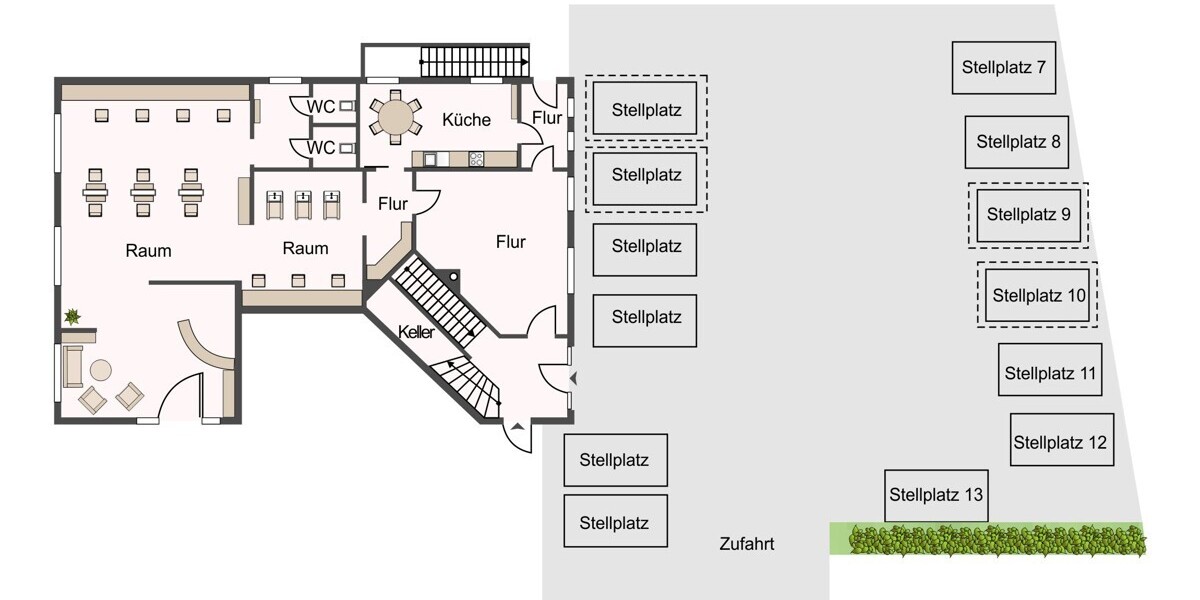 Ablösefreier, klimatisierter Friseursalon in 83395 Freilassing – voll ausgestattet, sofort bezugsfertig! - Gewerbeobjekt Freilassing Freilassing | Angebot:23021567