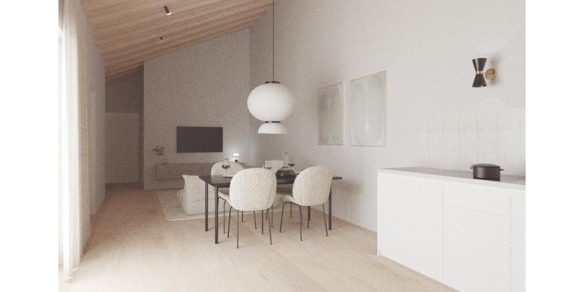 Dachgeschoßwohnung Feichten an der Alz - 4 Zimmer, 106 m&sup2;, 1.387&euro; | Angebot:24215253