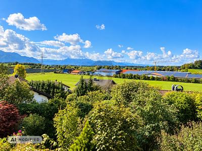 WOHNGLÜCK MIT BERGPANORAMA - Doppelhaushälfte Traunstein | Angebot:27657442