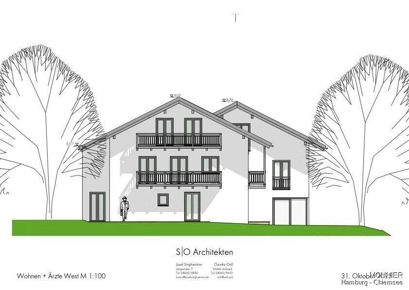 Etagenwohnung Eggstätt - 3 Zimmer, 72 m&sup2;, 508.760&euro; | Angebot:25660778