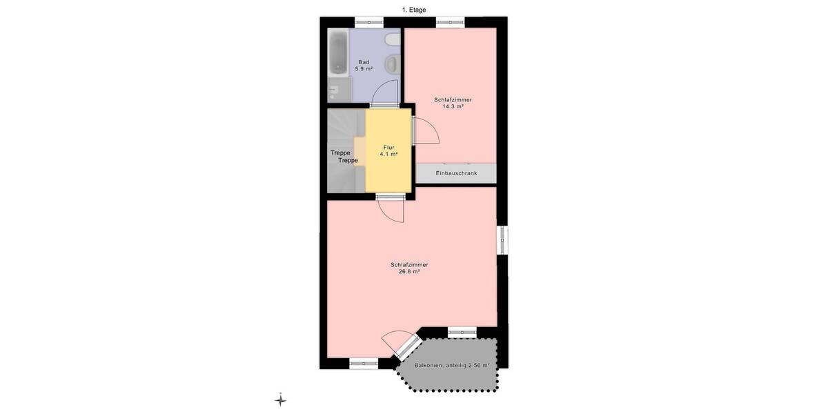 Reihenendhaus Trostberg - 4 Zimmer, 135 m&sup2;, 500.000&euro; | Angebot:26098908