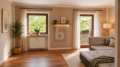 BESTE ZENTRALE LAGE MIT BERGBLICK - Etagenwohnung Höslwang | Angebot:27540234