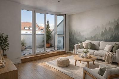 IM HERZEN VON TRAUNREUT - Etagenwohnung Traunreut Irsing | Angebot:25935428