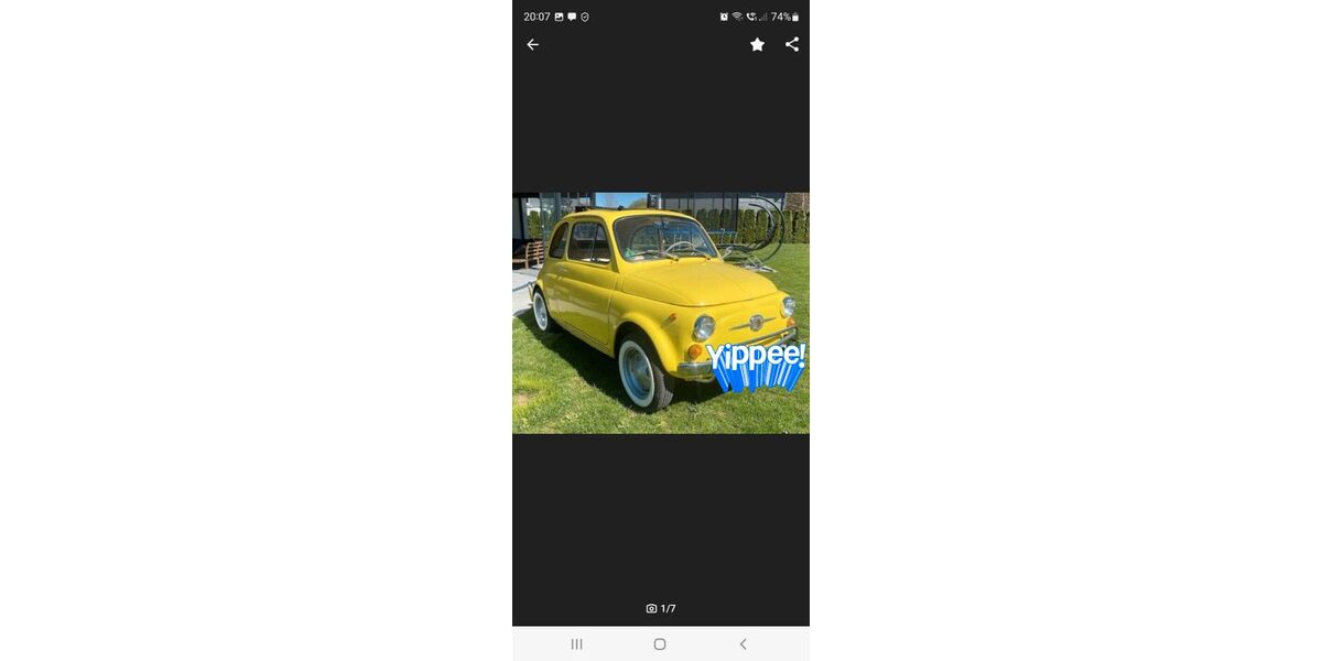 Fiat 500 65.741 km 15.000 &euro; Teisendorf 83317