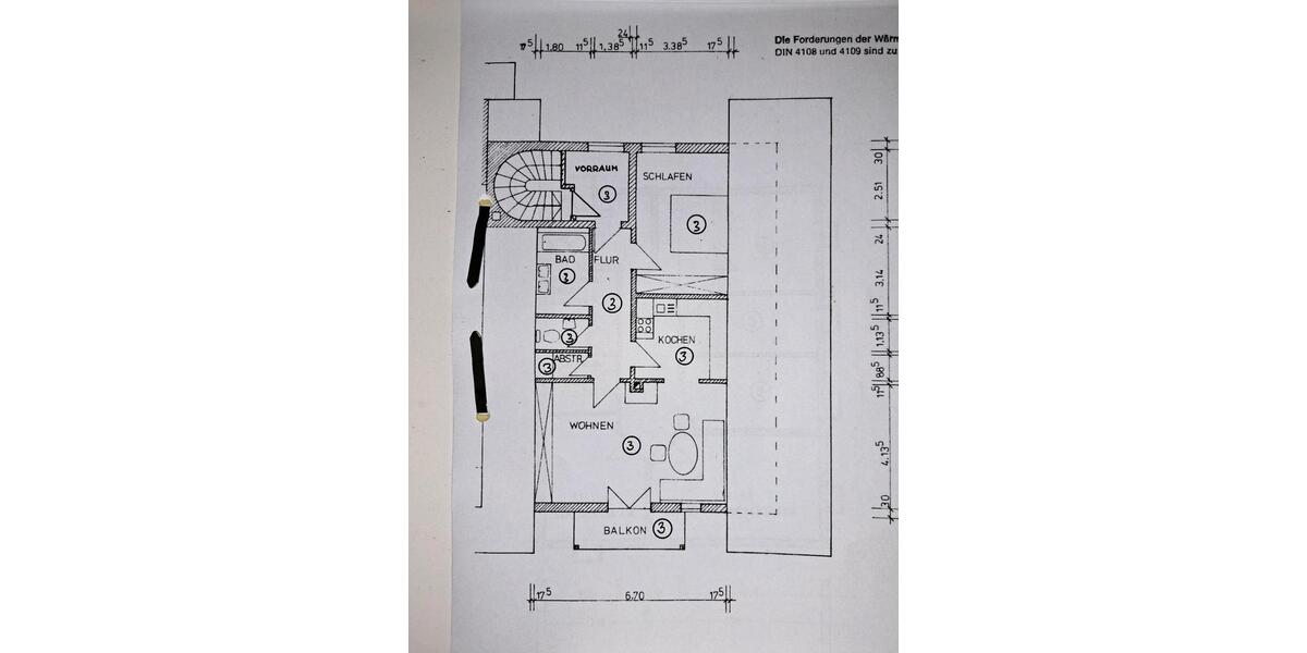 Dachgeschoßwohnung Trostberg - 2 Zimmer, 77 m&sup2;, 750&euro; | Angebot:25965969