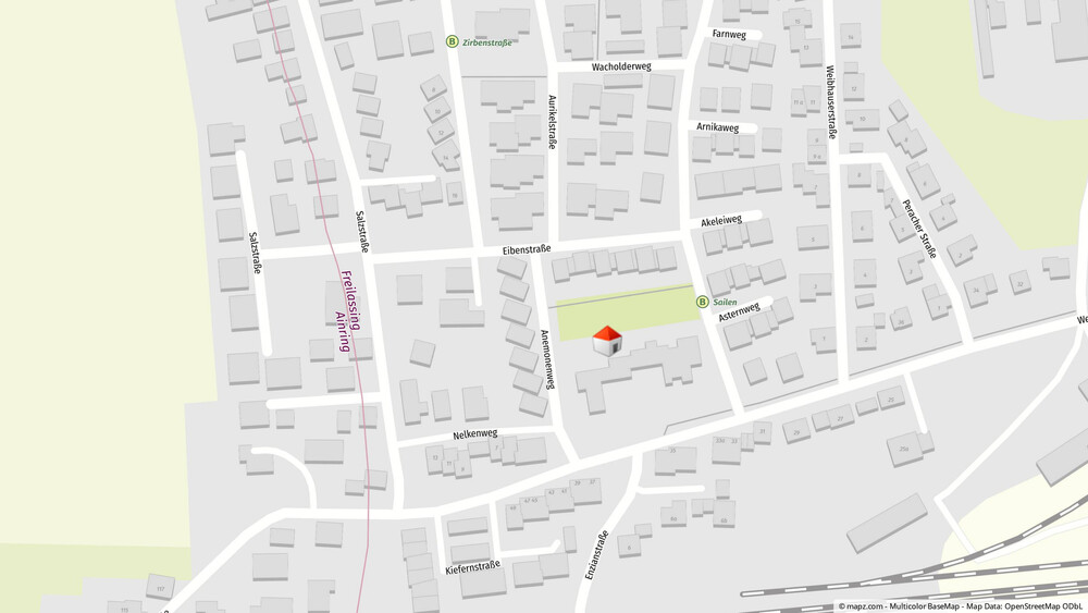 Solide Altersvorsorge für junge Anleger - vermietete 2 Zimmerwohnung in Freilassing + KFZ-Stellplatz - Etagenwohnung Freilassing Freilassing | Angebot:25231149