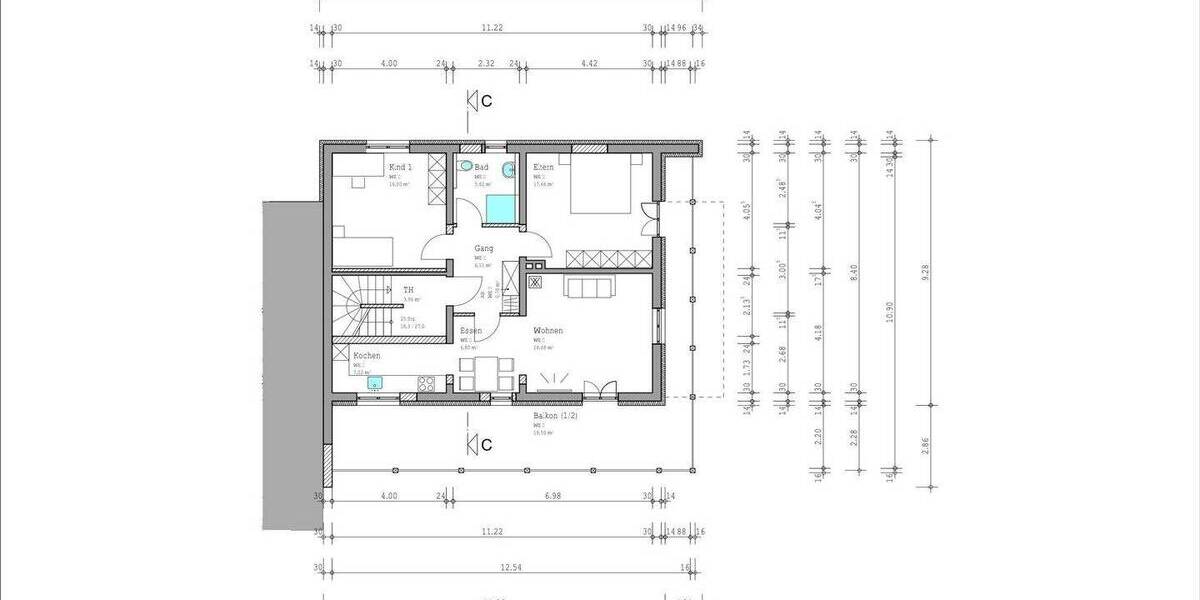 Etagenwohnung Teisendorf Neukirchen - 3 Zimmer, 101 m&sup2;, 499.000&euro; | Angebot:25747261