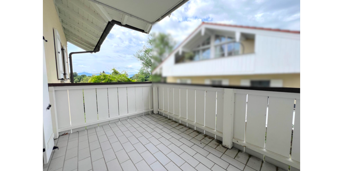 Provisionsfrei* Schöne 3-Zimmer Wohnung in Seenähe mit 2 Balkonen, Carport und Stellplatz - Etagenwohnung Chieming | Angebot:27322730