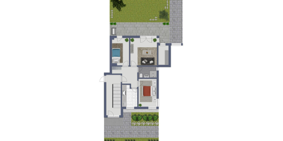 Charmante 3-Zimmer-Erdgeschosswohnung mit Terrasse & Garten in ruhiger Zentrumslage von Freilassing - Erdgeschoßwohnung Freilassing Freilassing | Angebot:26819124