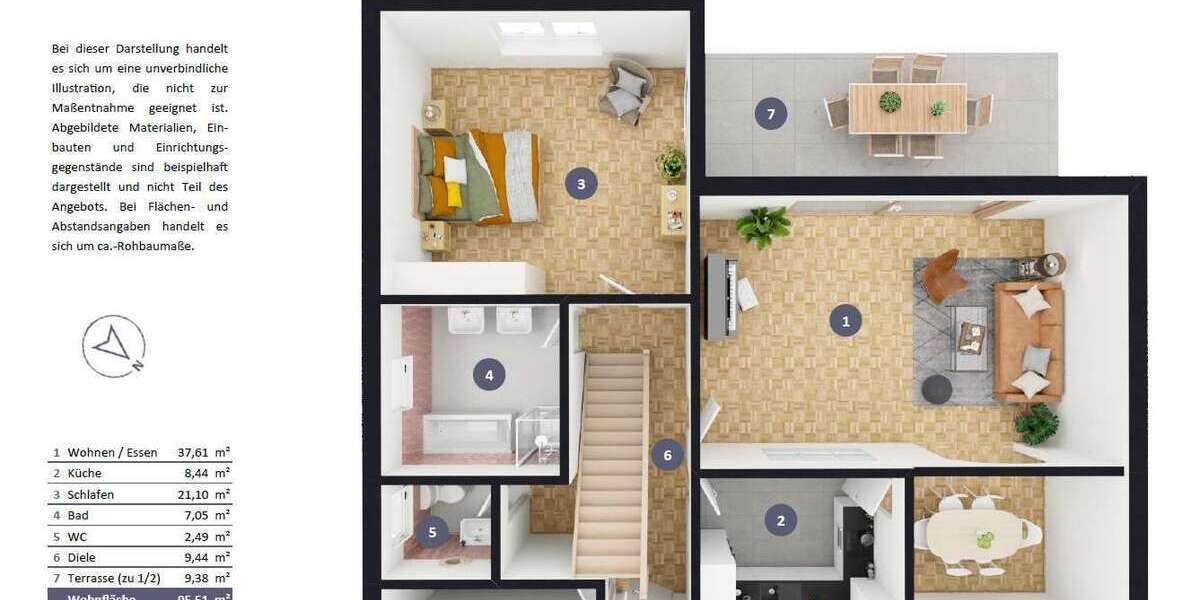 Sanierungsbedürftiges EFH mit separatem KG-Zugang | Ideal für Wohnen und Arbeiten unter einem Dach - Einfamilienhaus Grabenstätt | Angebot:25927881