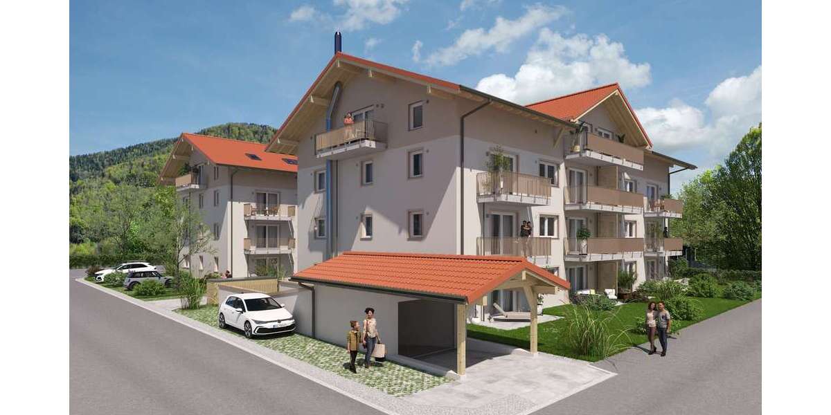 Etagenwohnung Ruhpolding - 4 Zimmer, 101 m&sup2;, 1.350&euro; | Angebot:26848256