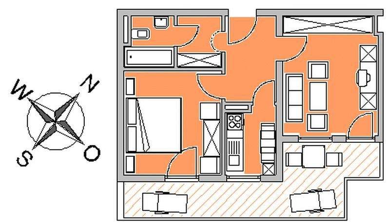 Etagenwohnung Bad Reichenhall - 2 Zimmer, 51 m&sup2;, 190.000&euro; | Angebot:25701168