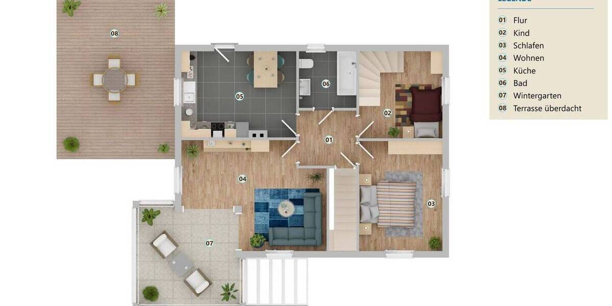 Einfamilienhaus Freilassing - 7 Zimmer, 150 m&sup2;, 675.000&euro; | Angebot:26704698