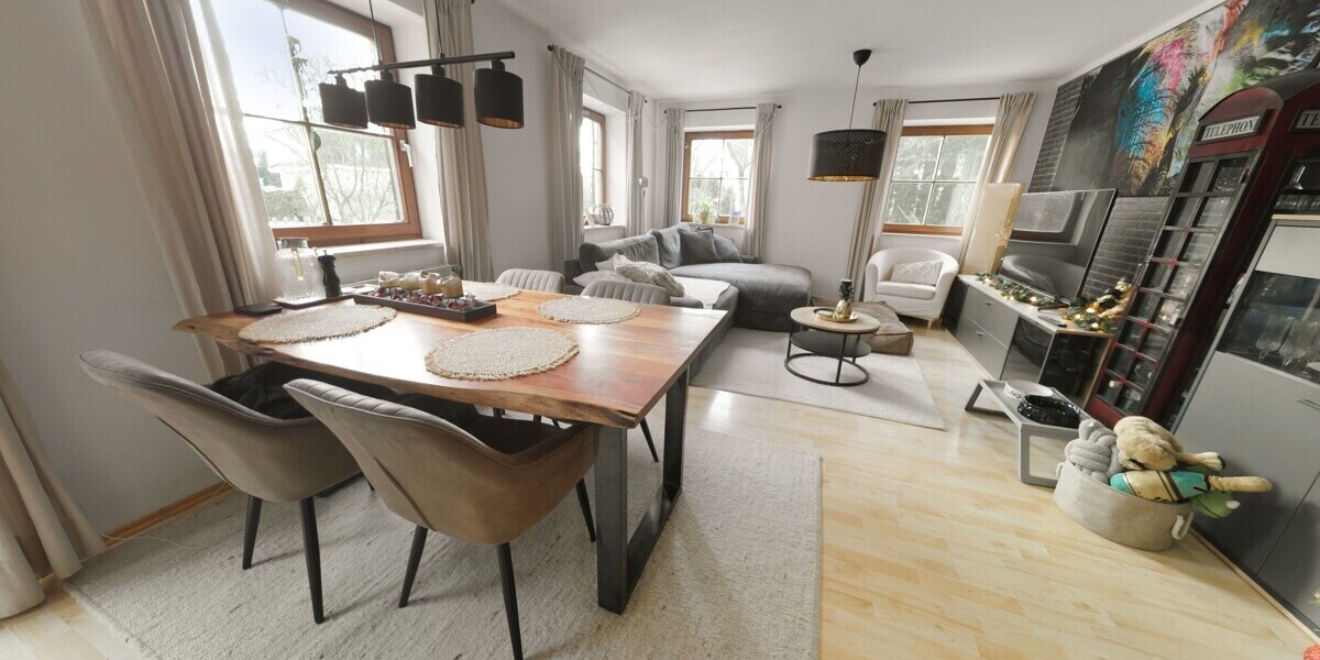 Gepflegte, vermietete 2-Zimmerwohnung mit Garten in Freilassing, Ortsteil Hofham - inkl. TG Platz. - Etagenwohnung Freilassing Freilassing | Angebot:24092327