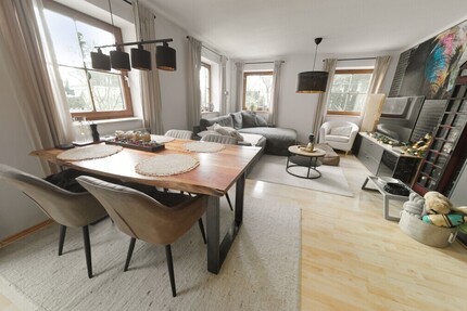 Gepflegte, vermietete 2-Zimmerwohnung mit Garten in Freilassing, Ortsteil Hofham - inkl. TG Platz. - Wohnung Freilassing Freilassing | Angebot:24092327