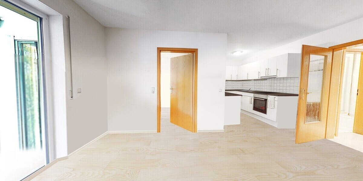 Vermietete und gepflegte 2-Zimmer-Wohnung mit Balkon in Freilassing zu verkaufen! - Etagenwohnung Freilassing Freilassing | Angebot:24584620