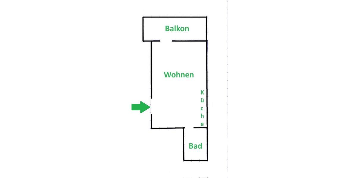 Etagenwohnung Bad Endorf - 1 Zimmer, 25 m&sup2;, 500&euro; | Angebot:27607537