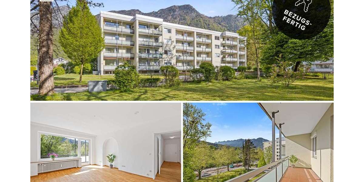 Etagenwohnung Bad Reichenhall - 3.5 Zimmer, 82 m&sup2;, 325.000&euro; | Angebot:20614675