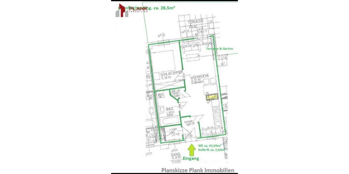 Etagenwohnung Freilassing - 95.000&euro; | Angebot:21543320
