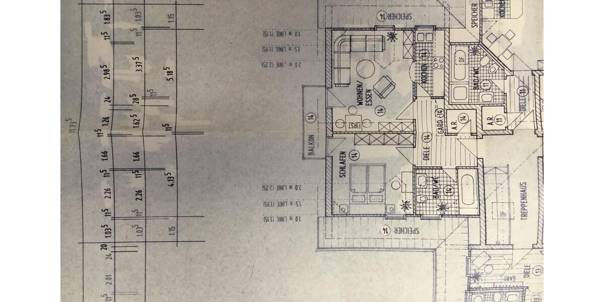 Dachgeschoßwohnung Freilassing - 2 Zimmer, 60 m&sup2;, 256.000&euro; | Angebot:27251236