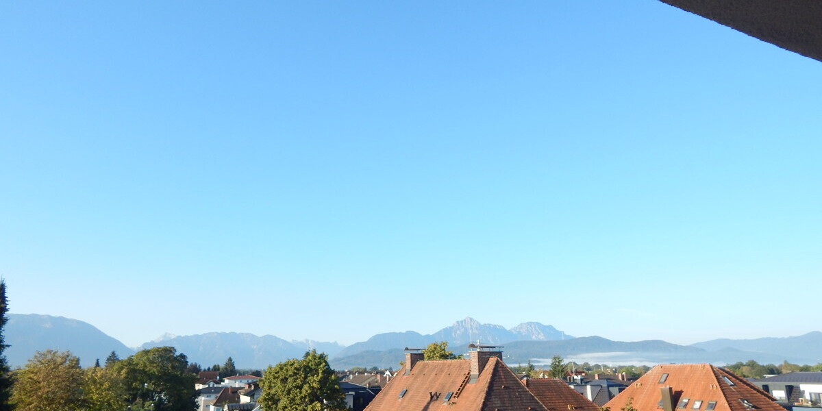 Exklusives Penthouse mit Alpenblick – stilvolles Wohnen nahe Salzburg - voll möbliert - Etagenwohnung Freilassing Freilassing | Angebot:26481393