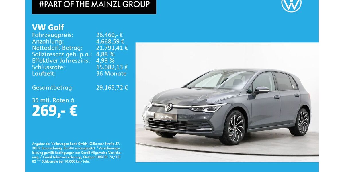 VW Golf 34.490 km 24.990 &euro; Bad Reichenhall 83435