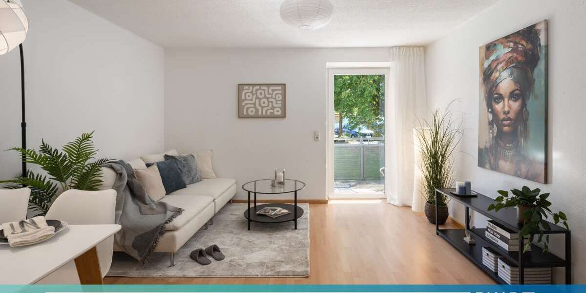 Etagenwohnung Traunreut Irsing - 2 Zimmer, 49 m&sup2;, 169.000&euro; | Angebot:27476108