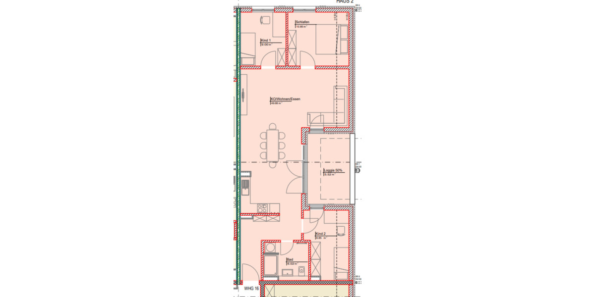 Dachgeschoßwohnung Feichten an der Alz - 4 Zimmer, 89 m&sup2;, 1.215&euro; | Angebot:25481408