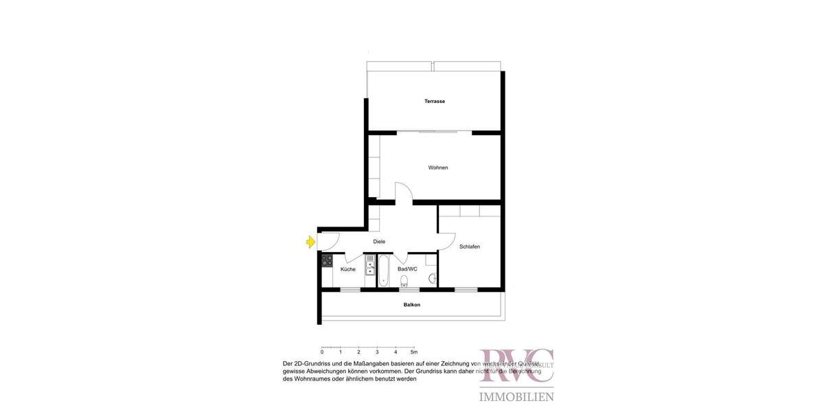 Etagenwohnung Ainring / Mitterfelden Perach - 2 Zimmer, 73 m&sup2;, 245.000&euro; | Angebot:25774959