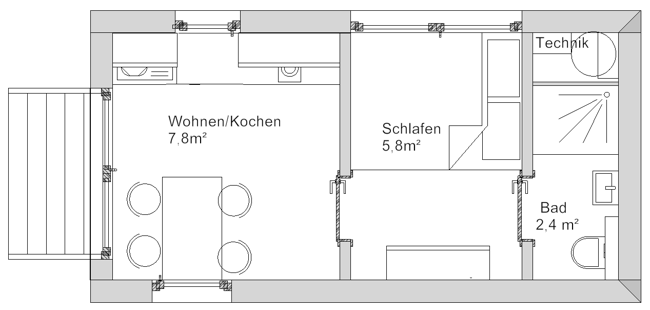 Mehrfamilienhaus, Wohnhaus Kirchweidach - 99.900&euro; | Angebot:25730484