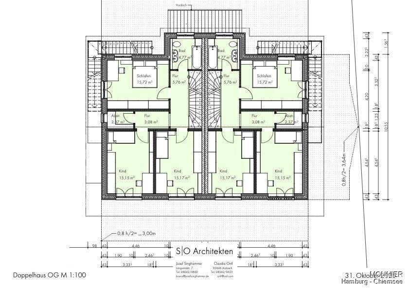 Doppelhaushälfte Eggstätt - 5 Zimmer, 187 m&sup2;, 1.009.638&euro; | Angebot:25727378