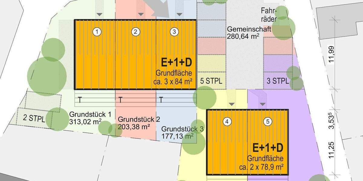 Grundstück Obing Frabertsham - 118.500&euro; | Angebot:25818668