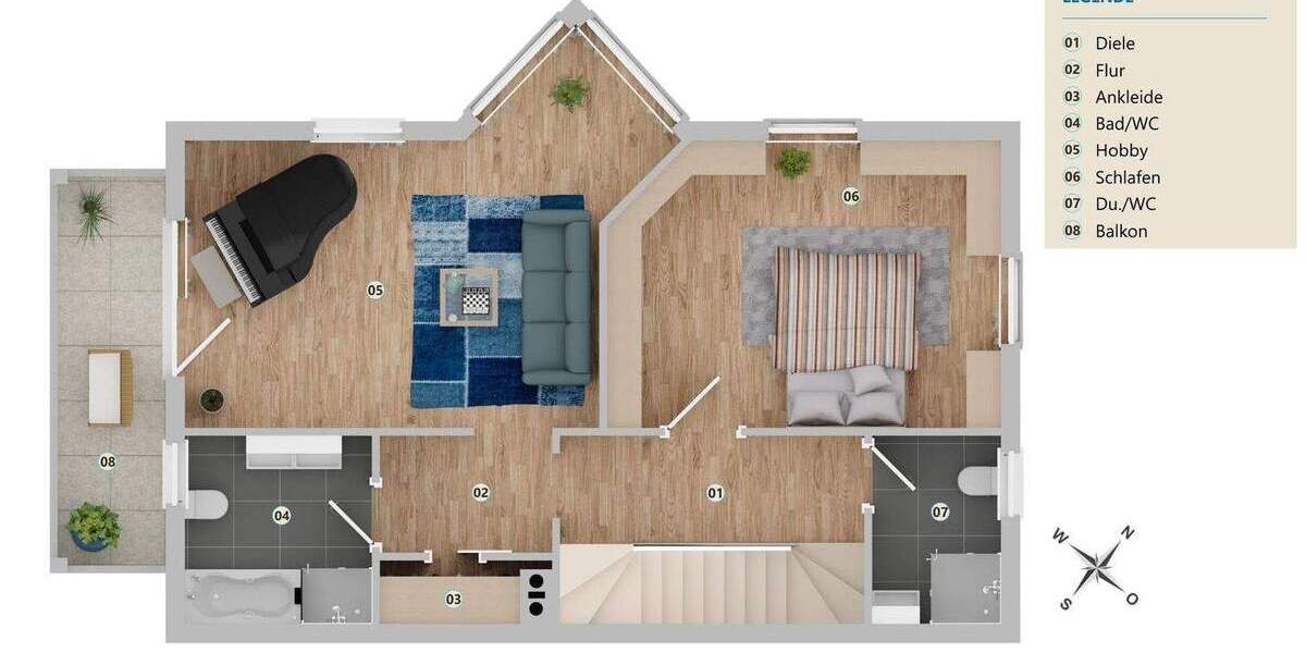 Doppelhaushälfte Bayerisch Gmain - 6 Zimmer, 148 m&sup2;, 649.000&euro; | Angebot:25734187