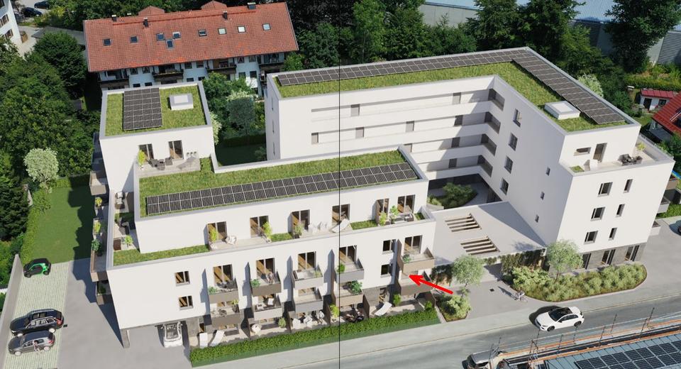 Etagenwohnung Surberg - 2 Zimmer, 59 m&sup2;, 1.310&euro; | Angebot:25360948