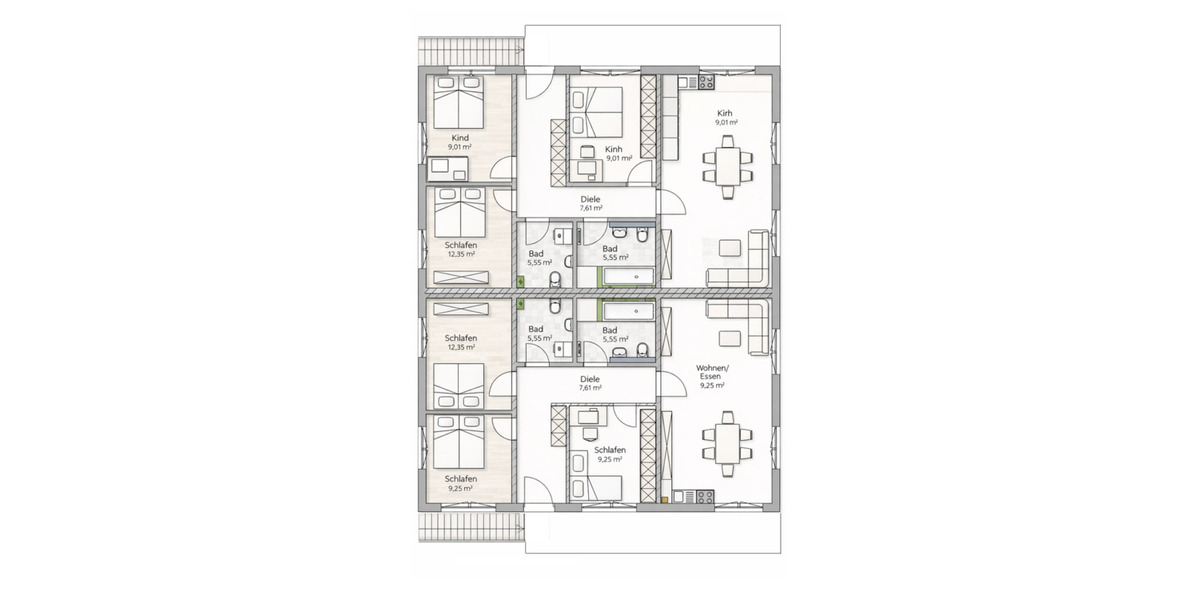 Erdgeschoßwohnung Engelsberg - 4 Zimmer, 108 m&sup2;, 349.000&euro; | Angebot:24673933