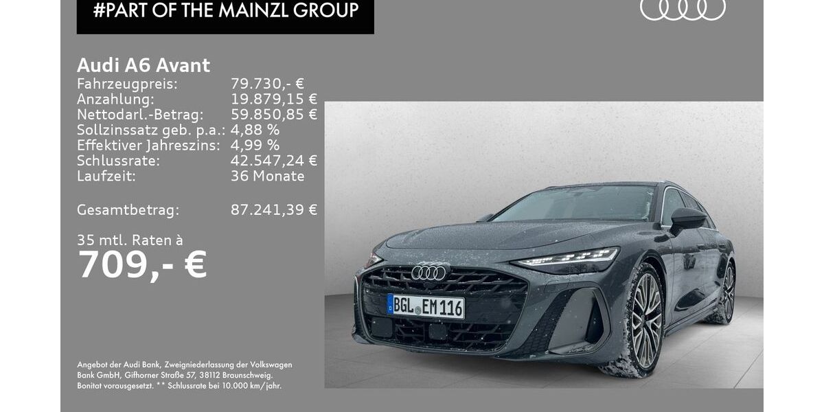 Audi A6 12.500 km 78.830 &euro; Bad Reichenhall 83435